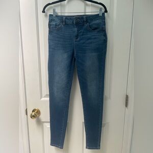 28”x 28”Wax Jean Women's Medium Blue Butt I Love You Jeans Size 5 EUC